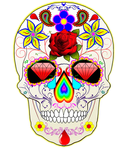 signification du crâne mexicain