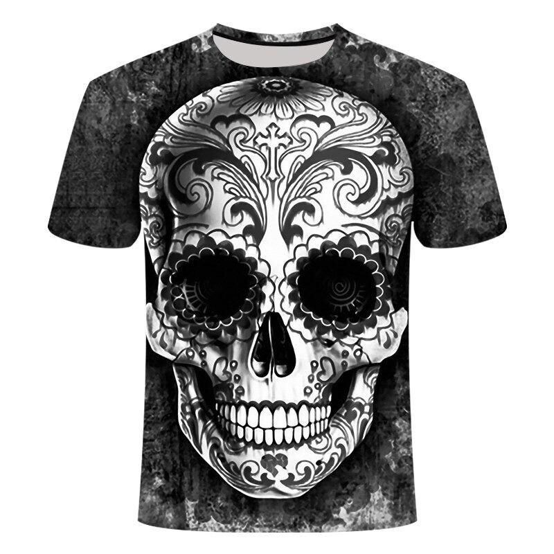 T-Shirt Tête de Mort Mexicaine