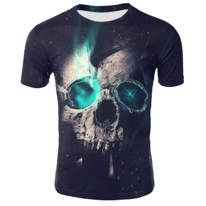 T-Shirt Crâne Homme