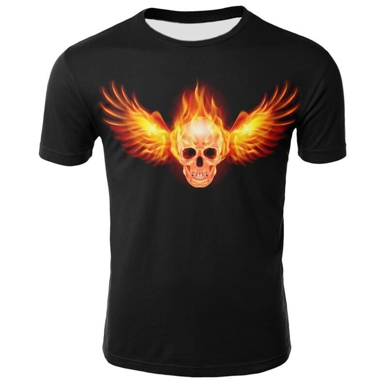 T-Shirt Flamme Homme