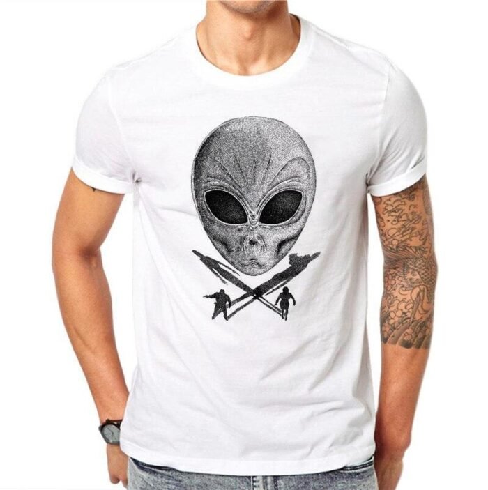 T-Shirt Alien Homme